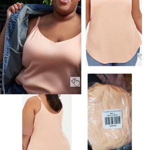 Torrid Peach Challis Cami Size 3